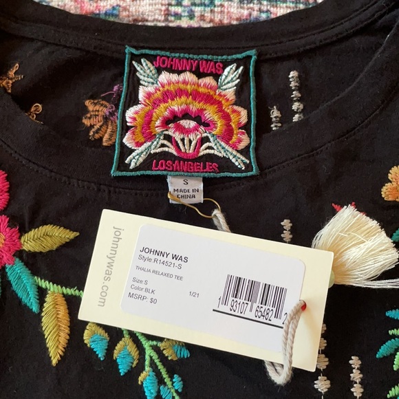 johnny was thalia relaxed tee